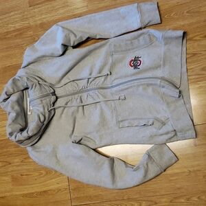 Ohio State cowl neck zip front sweatshirt XS